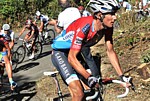 Frank Schleck pendant la 15me tape de la Vuelta 2010